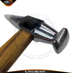 چکش فولادی صافکاری بیرنگی یک سر پیچ با 1 سری تفلون