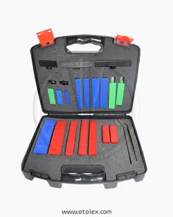 کیف کامل تانکی و قطاری صافکاری بدون رنگ (20 پارچه)