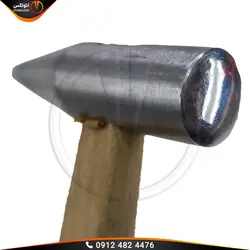 چکش صافکاری بیرنگی دسته چوبی با سری آلومینیوم