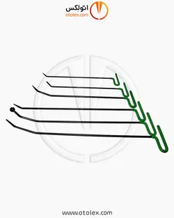 میله PDR صافکاری 55 پارچه با 4 گردون دسته آمریکایی A1 ترکیه