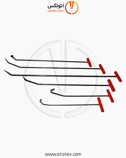 میله PDR صافکاری 55 پارچه با 4 گردون دسته آمریکایی A1 ترکیه