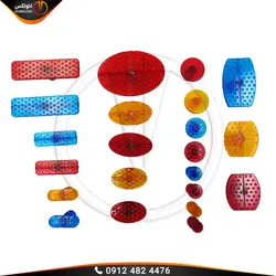 بسته 22 عددی سری چسبونک شیشه ای صافکاری
