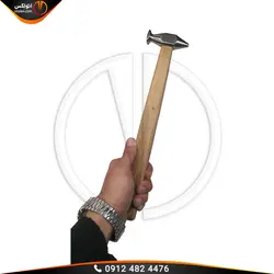 چکش فولادی صافکاری کوتاه نیشگیرو یکسر گرد