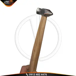 چکش فولادی صافکاری کوتاه نیشگیرو یکسر گرد