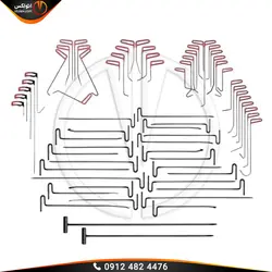 میله صافکاری 68 پارچه کاویان ابزار