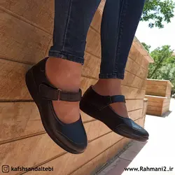 کفش طبی زنانه مدل پینک عروسکی