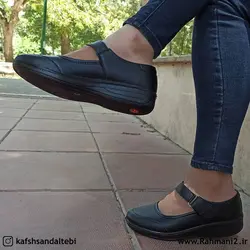 کفش طبی زنانه مدل پینک عروسکی