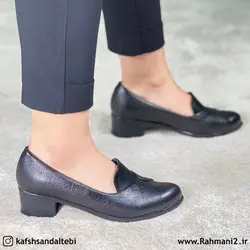کفش طبی پاشنه دار زنانه مدل ریرا