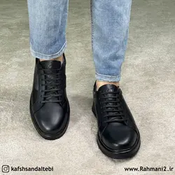 کفش طبی مردانه مدل ونس پویا بندی