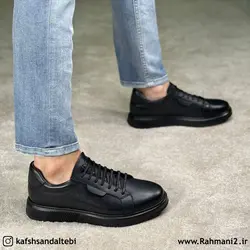 کفش طبی مردانه مدل ونس پویا بندی