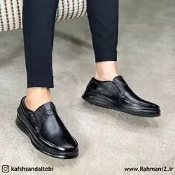 کفش طبی مردانه مدل چارلی (چرم طبیعی )