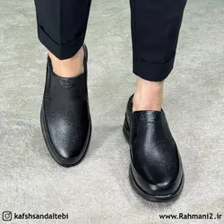 کفش طبی مردانه چرم طبیعی مدل شیکاگو