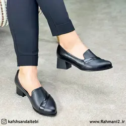 کفش طبی پاشنه دار زنانه مدل استیکر