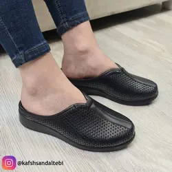 صندل جلو بسته زنانه مدل اصیل