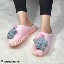 صندل جلوبسته پولیشی دخترانه مدل ستاره آرزوها