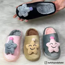 صندل جلوبسته پولیشی دخترانه مدل ستاره آرزوها