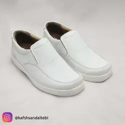 کفش طبی مردانه چرم طبیعی مدل 2018