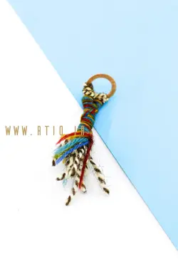 جا کلیدی پشم رنگی ریس با حلقه مس  از برند رض ریس