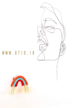 سنجاق سینه رنگین کمان 1 از برند کاچوک