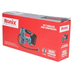 مینی کمپرسور شارژی رونیکس 20 ولت مدل 8605 ا Ronix Cordless Compressor 8605