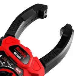 مولتی متر کلمپی DC/AC دیجیتال 1000 آمپر رونیکس مدل RH-9603 ا RONIX RH-9603 Multimeter ۱۴