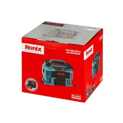 مینی کمپرسور 3 کاره (کیف دار) مدل RH-4261B رونیکس Ronix RH-4261B Cigar Lighter Air Compressor