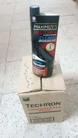 محلول شوینده موتورهای GDIَ TECHRON (مکمل) آزرا به شماره فنی 00266368TE اصلی شرکتی - آفتاب خودرو
