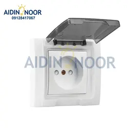 پریز سرامیک توکار بارانی پارت الکتریک مدل آذین - آیدین نور