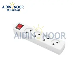 چند راهی پارت الکتریک مدل شهاب 4 خانه سیمی | کلید - آیدین نور