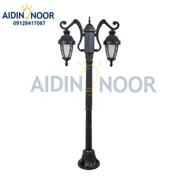 چراغ دو شعله آیدین حیاطی مدل آدرین - آیدین نور