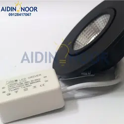 لامپ هالوژن 7 وات روشنایی آیدین مدل آلومینیومی کد B122B-cob