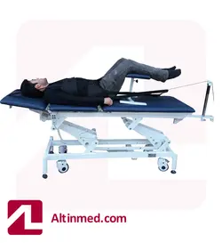 تخت ترکشن ستون فقرات سه موتوره تخت کششی تخت کشش ستون فقرات تخت فیزیوتراپی کششی