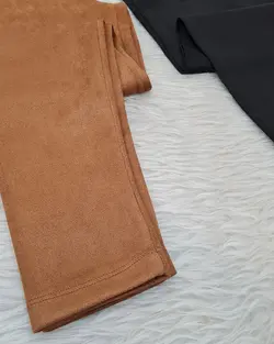 لگ سوییت زنانه شتری و مشکی — AmirVIP