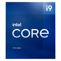 خرید قیمت پردازنده مرکزی اینتل مدل Core i9-11900 سری Rocket Lake هشت هسته ای سرعت 2.5 گیگاهرتز با سوکت 1200 LGA توان مصرفی 65 وات با پردازنده ی گرافیکی Intel UHD Graphics 750 - آترا کامپیوتر