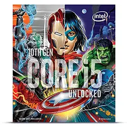 خرید قیمت پردازنده مرکزی اینتل مدل Core i5-10600KA سری Comet Lake شش هسته ای با سرعت 4.1 گیگاهرتز سوکت 1200 LGA توان مصرفی 125 وات با پردازنده ی گرافیکی Intel UHD Graphics 630 - آترا کامپیوتر