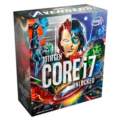 خرید قیمت پردازنده مرکزی اینتل مدل Core i7-10700KA سری Comet Lake هشت هسته ای سرعت 3.8 گیگاهرتز با سوکت 1200 LGA توان مصرفی 125 وات با پردازنده ی گرافیکی Intel UHD Graphics 630 - آترا کامپیوتر