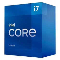 خرید قیمت پردازنده مرکزی اینتل مدل Core i7-11700F سری Rocket Lake هشت هسته ای سرعت 2.5 گیگاهرتز با سوکت 1200 LGA با توان مصرفی 65 وات - آترا کامپیوتر