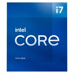 خرید قیمت پردازنده مرکزی اینتل مدل Core i7-11700F سری Rocket Lake هشت هسته ای سرعت 2.5 گیگاهرتز با سوکت 1200 LGA با توان مصرفی 65 وات - آترا کامپیوتر