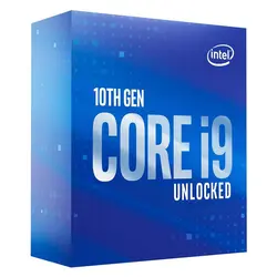 خرید قیمت پردازنده مرکزی اینتل مدل Core i9-10900KF سری Comet Lake ده هسته ای سرعت 3.7 گیگاهرتز با سوکت 1200 LGA با توان مصرفی 125 وات - آترا کامپیوتر
