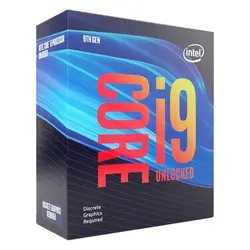 خرید قیمت پردازنده مرکزی اینتل مدل Core i9-9900 سری Coffee Lake هشت هسته ای سرعت 5.0 گیگاهرتز سوکت LGA 1151 توان مصرفی 65 وات با پردازنده ی گرافیکی Intel UHD Graphics 630 - آترا کامپیوتر