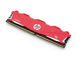 خرید قیمت رم دسکتاپ DDR4 اچ پی سری V6 Red تک کاناله 2400 مگاهرتز CL16 ظرفیت 16 گیگابایت - آترا کامپیوتر