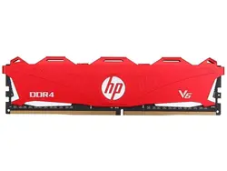 خرید قیمت رم دسکتاپ DDR4 اچ پی سری V6 Red تک کاناله 2666 مگاهرتز CL18 ظرفیت 8 گیگابایت - آترا کامپیوتر