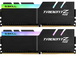 خرید قیمت رم دسکتاپ DDR4 جی اسکیل سری Trident Z RGB Black دو کاناله 3600 مگاهرتز CL18 ظرفیت 64 گیگابایت - آترا کامپیوتر