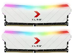 خرید قیمت رم دسکتاپ DDR4 پی ان وای سری XLR8 EPIC-X RGB WH دو کاناله 3600 مگاهرتز CL18 ظرفیت 16 گیگابایت - آترا کامپیوتر