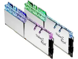 خرید قیمت رم دسکتاپ DDR4 جی اسکیل سری Trident Z Royal SILVER دو کاناله 4266 مگاهرتز CL17 ظرفیت 32 گیگابایت - آترا کامپیوتر