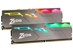 خرید قیمت رم دسکتاپ DDR4 کینگ مکس سری Zeus Dragon RGB تک کاناله 3200 مگاهرتز CL17 ظرفیت 16 گیگابایت - آترا کامپیوتر