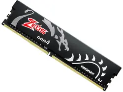 خرید قیمت رم دسکتاپ DDR4 کینگ مکس سری Zeus Dragon تک کاناله 3000 مگاهرتز CL17 ظرفیت 8 گیگابایت - آترا کامپیوتر