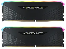 خرید قیمت رم دسکتاپ DDR4 کورسیر سری VENGEANCE RGB RS دو کاناله 3600 مگاهرتز CL18 ظرفیت 16 گیگابایت - آترا کامپیوتر