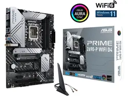 خرید قیمت مادربرد ایسوس PRIME Z690-P WIFI DDR5 - آترا کامپیوتر