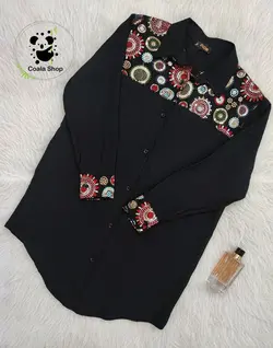 مانتو پولک دوزی و خامه دوزی بابوس